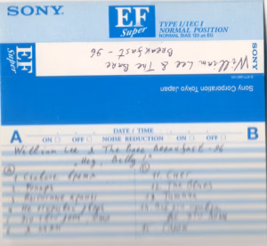 william.lee . .1996. .hey .billy cover
