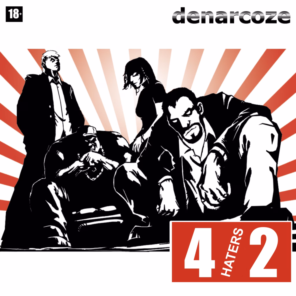 denarcoze. .2013. .4.haters.2 cover